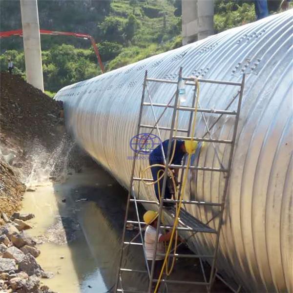 supply the corrugated steel culvert pipe to Madagascar